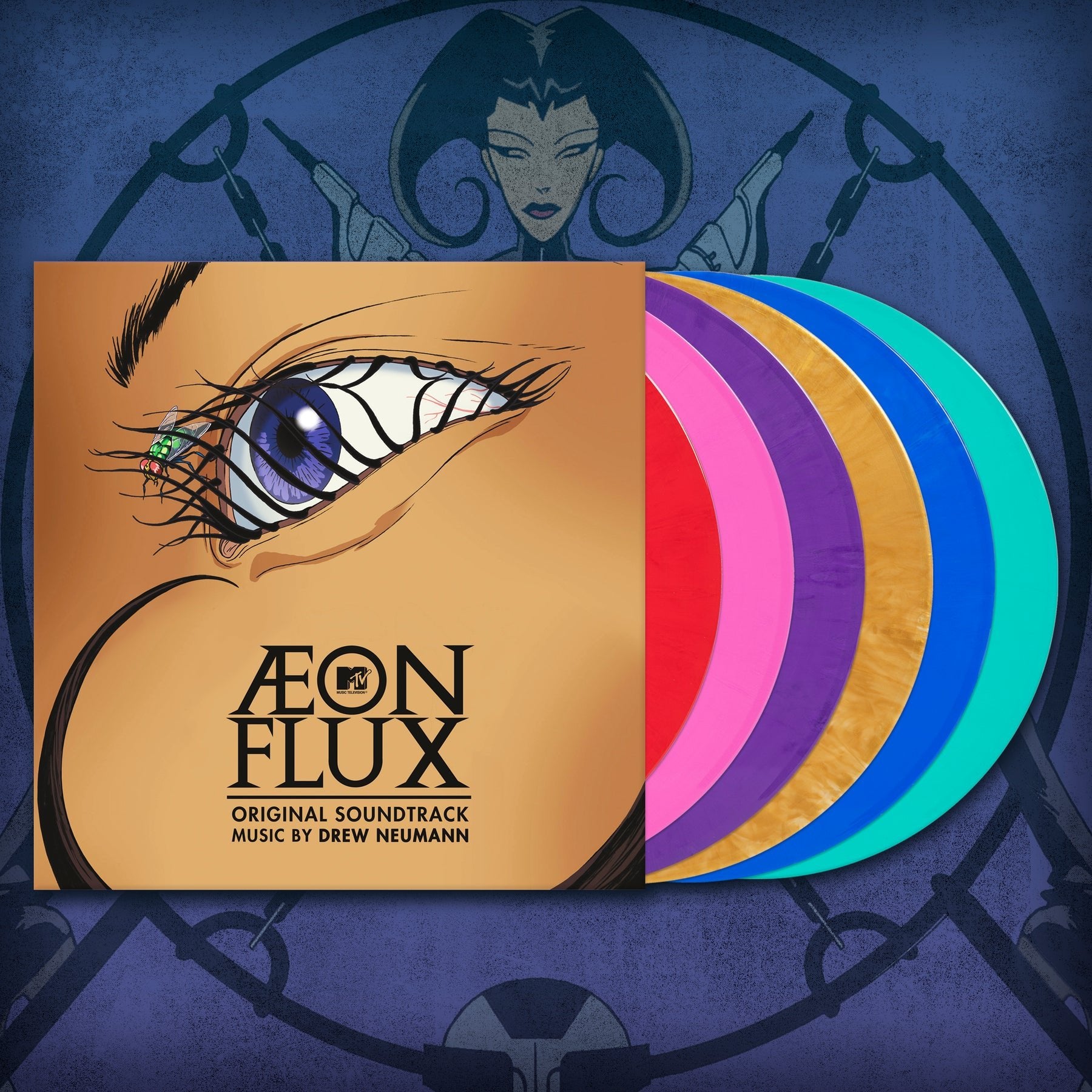 ÆON FLUX Original Series Box Set – 180 Gram 6xLP Colored