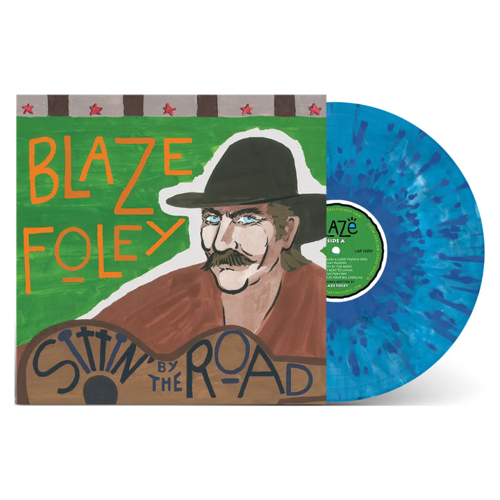 Blaze Foley – Sittin' by the Road - Blue Vinyl LP