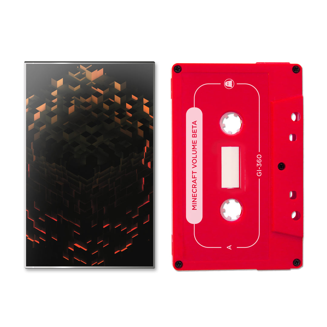 C418 – Minecraft Volume Beta – Red Colored Cassette