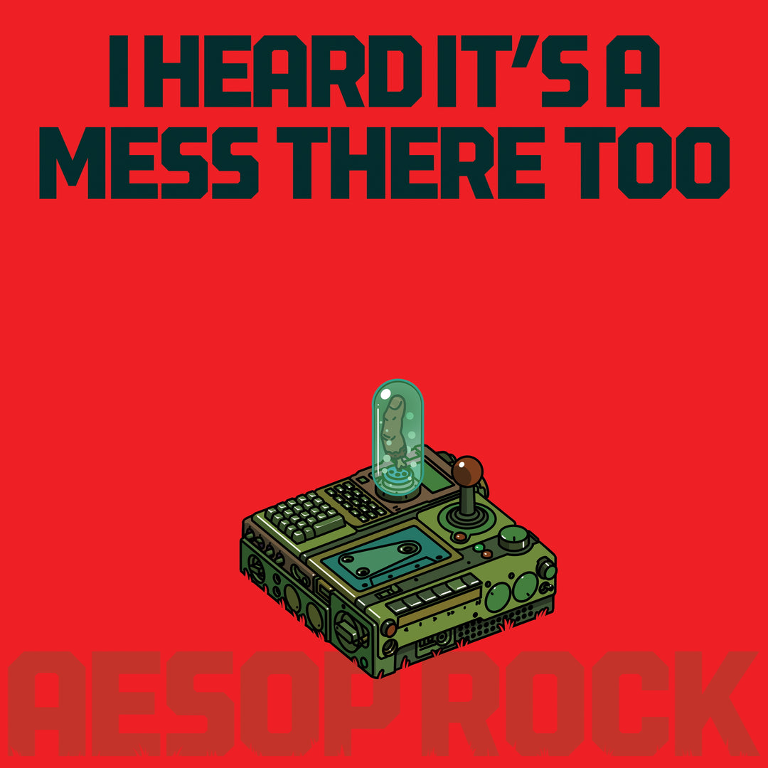 Aesop Rock – I Heard It’s A Mess There Too – "Apple Red" Vinyl LP