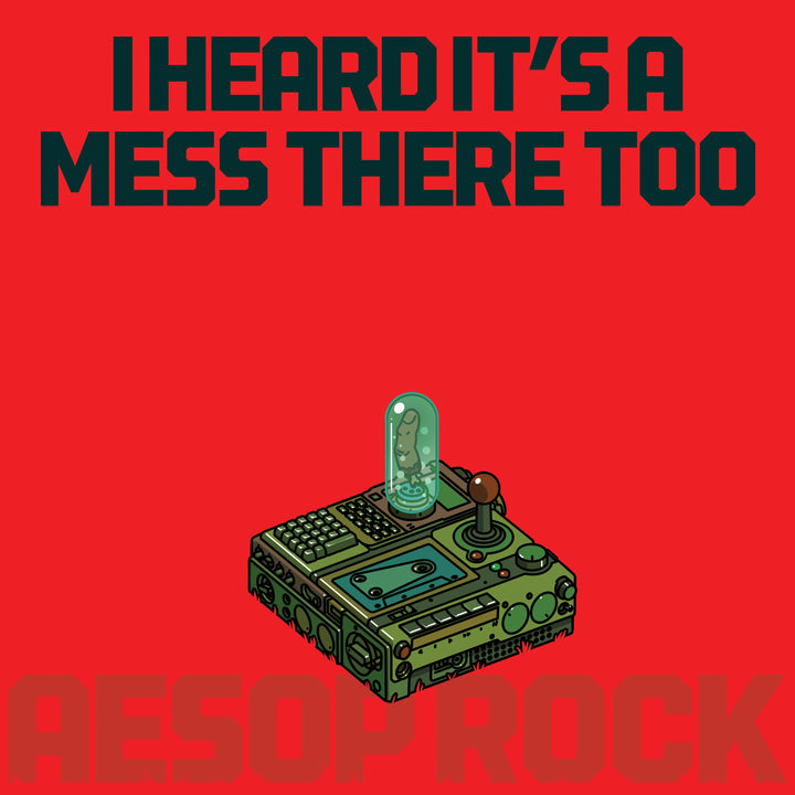 Aesop Rock – I Heard It’s A Mess There Too – "Apple Red" Vinyl LP