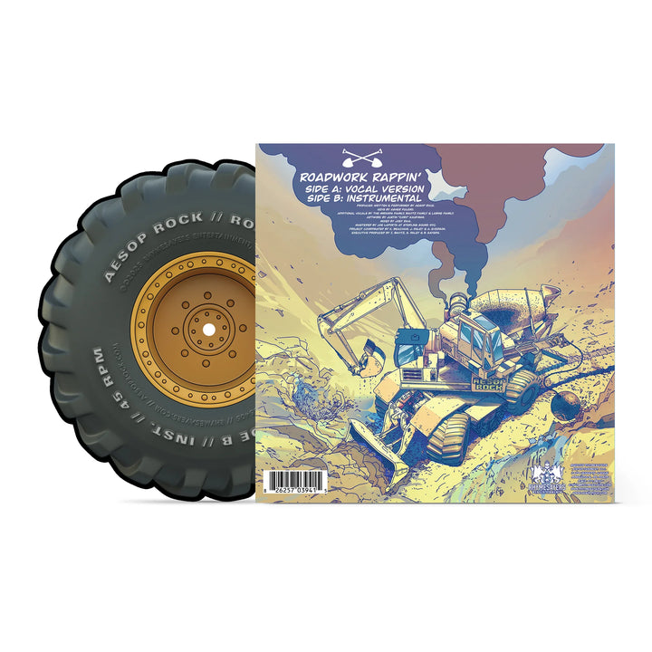 Aesop Rock – Roadwork Rappin' – Die Cut Picture Disc 7" Vinyl