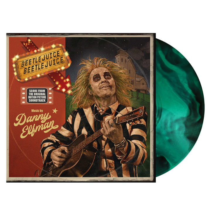 Beetlejuice Beetlejuice (Score Album) – Danny Elfman – "Ghost with the Most" Swirl Colored Vinyl LP