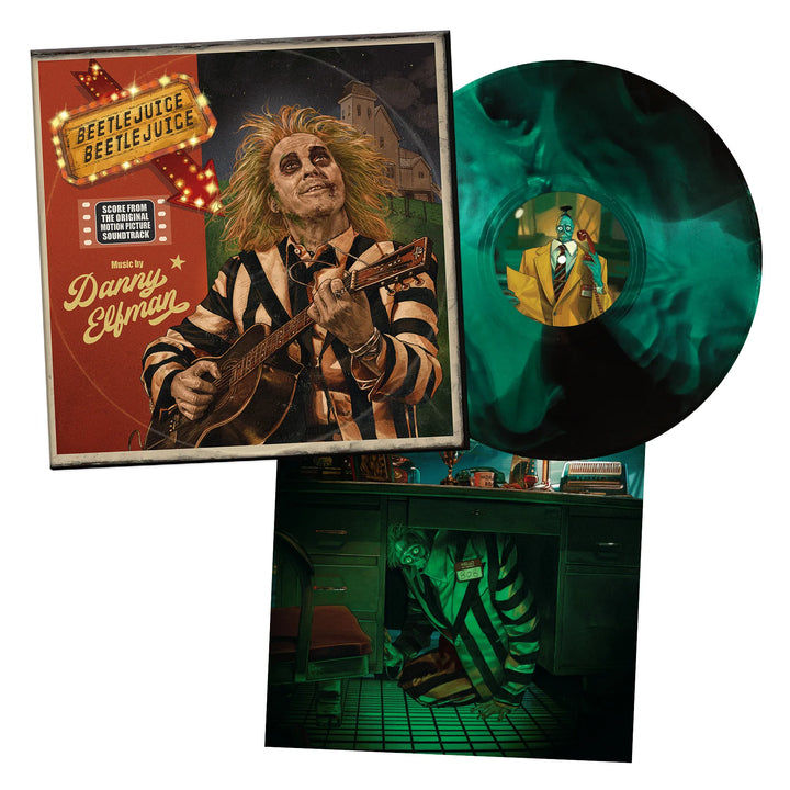 Beetlejuice Beetlejuice (Score Album) – Danny Elfman – "Ghost with the Most" Swirl Colored Vinyl LP