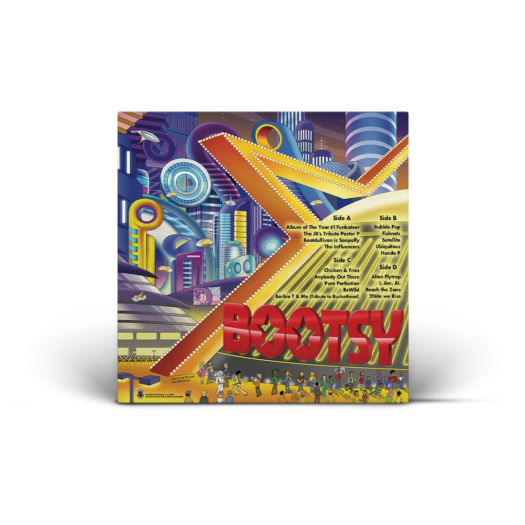 Bootsy Collins – Album of the Year #1 Funkateer – Indie Exclusive Yellow Vinyl LP