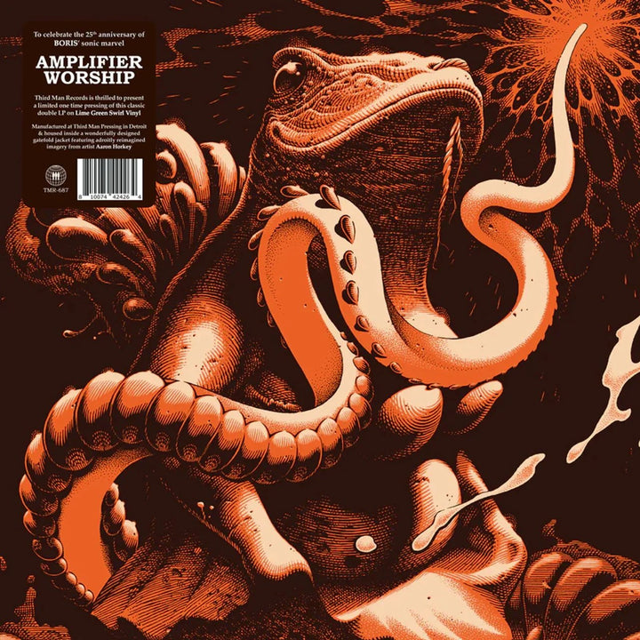 Boris – Amplifier Worship – Indie Exclusive Lime Green Swirl Vinyl 2 LP