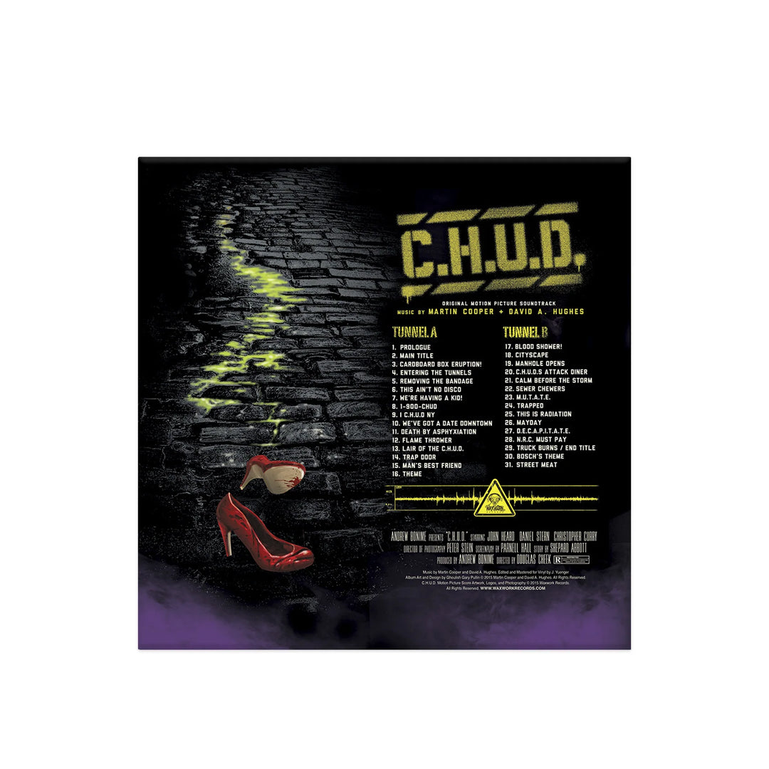 C.H.U.D. OST – "Radioactive Sludge" Vinyl LP