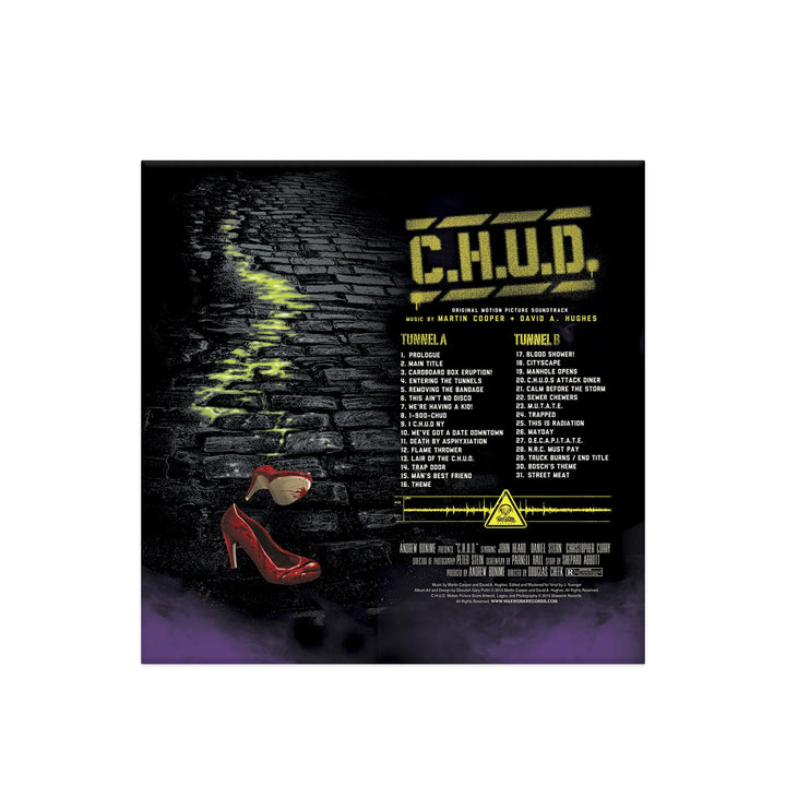 C.H.U.D. OST – "Radioactive Sludge" Vinyl LP
