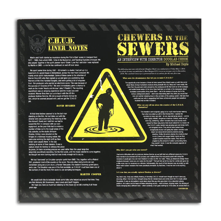 C.H.U.D. OST – "Radioactive Sludge" Vinyl LP