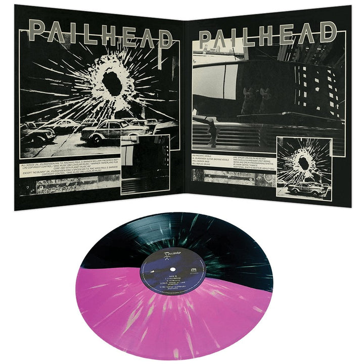 Pailhead – Trait – Limited Edition Magenta & Black w/White Splatter Vinyl LP