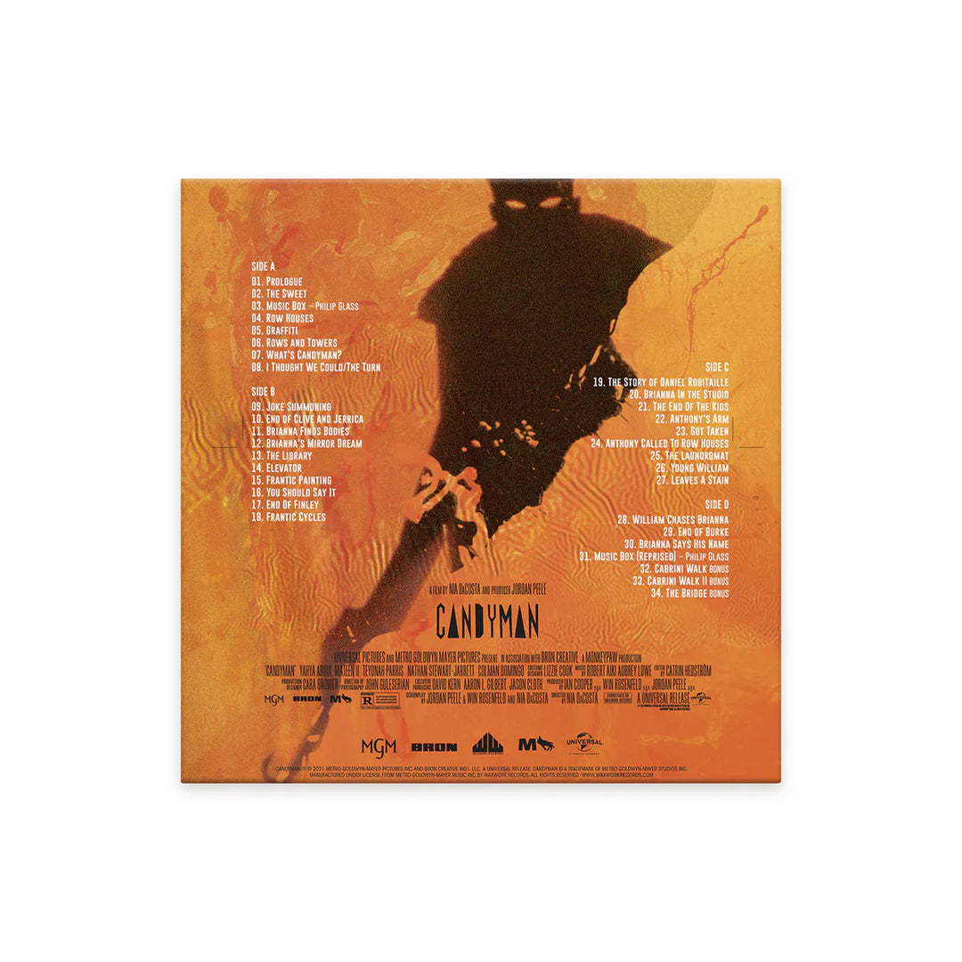 Candyman (2021) OST – Robert Lowe – 180 Gram Colored Vinyl 2 LP