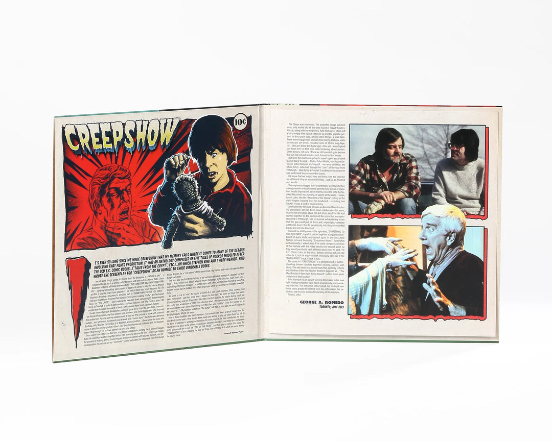 Creepshow OST – "Meteor Green & Blood Red" Swirl Vinyl LP