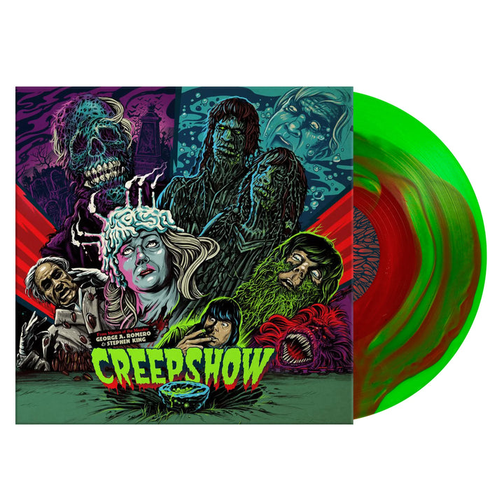 Creepshow OST – "Meteor Green & Blood Red" Swirl Vinyl LP