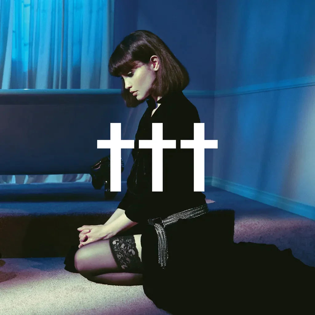 CROSSES (†††) – Goodnight, God Bless, I Love U, Delete. – Indie Exclusive Black Ice Vinyl 2 LP