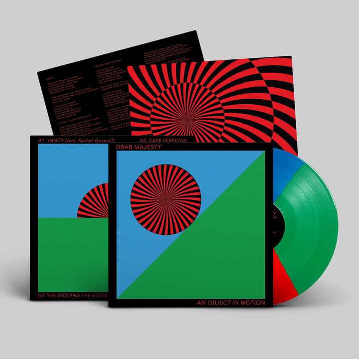 Drab Majesty – An Object In Motion – Limited Edition 3-Color Segment Vinyl LP