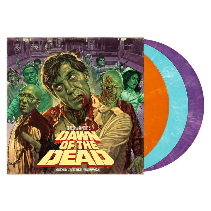 George A. Romero's Dawn Of The Dead – Retro Colored Vinyl 3 LP