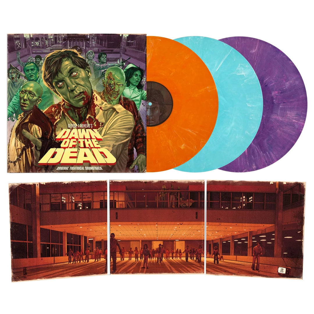George A. Romero's Dawn Of The Dead – Retro Colored Vinyl 3 LP