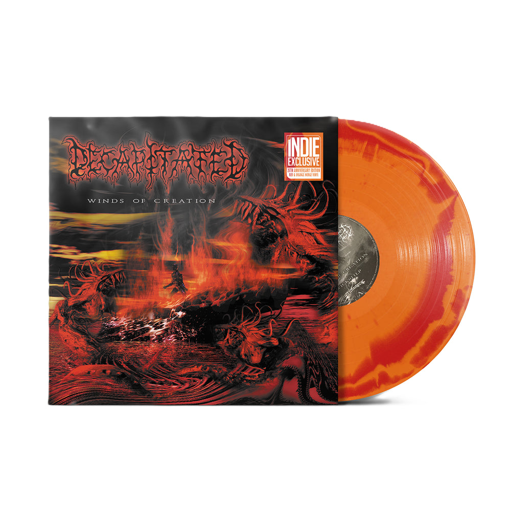Decapitated – Winds of Creation – Indie Exclusive Red & Orange Vinyl LP