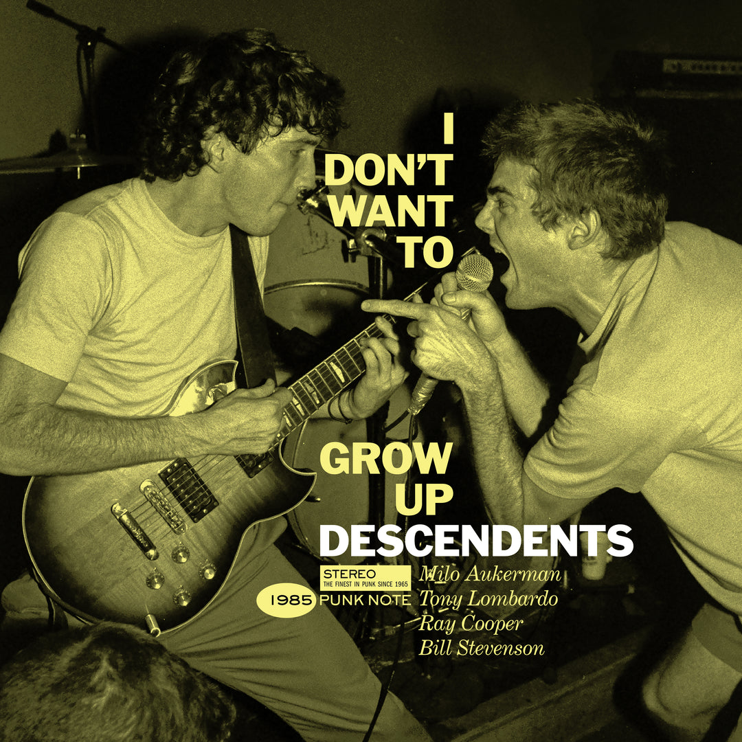 Descendents – I Don't Wanna Grow Up – "Punk Note" Vinyl LP