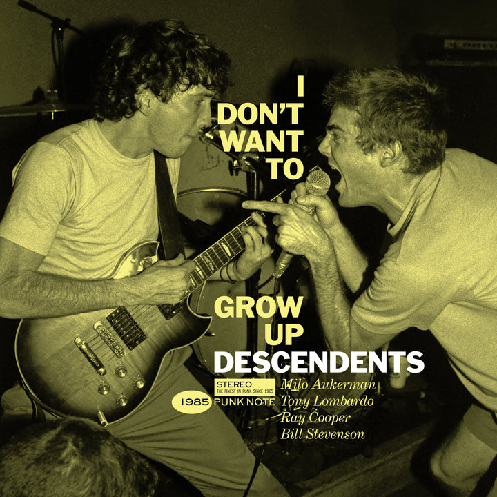 Descendents – I Don't Wanna Grow Up – "Punk Note" Vinyl LP
