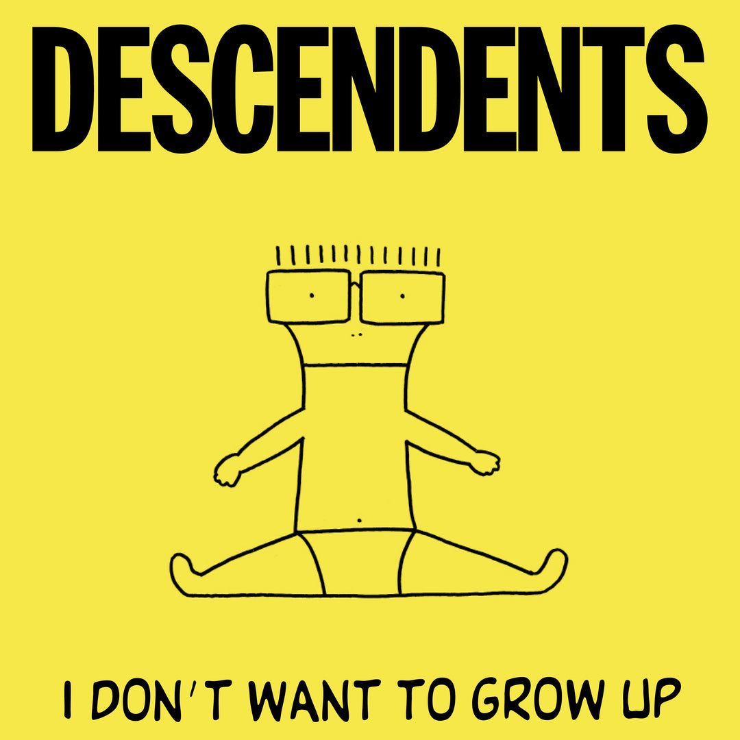 Descendents – I Don't Wanna Grow Up – Yellow Cassette