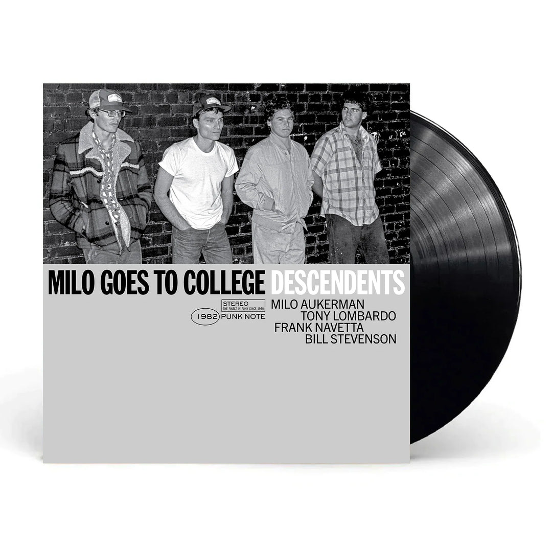 The Descendents – Milo Goes to College – "Punk Note" Black Vinyl LP