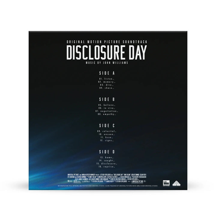 Disclosure Day OST – "Blue Iris" Colored Vinyl 2LP (PRE-ORDER)