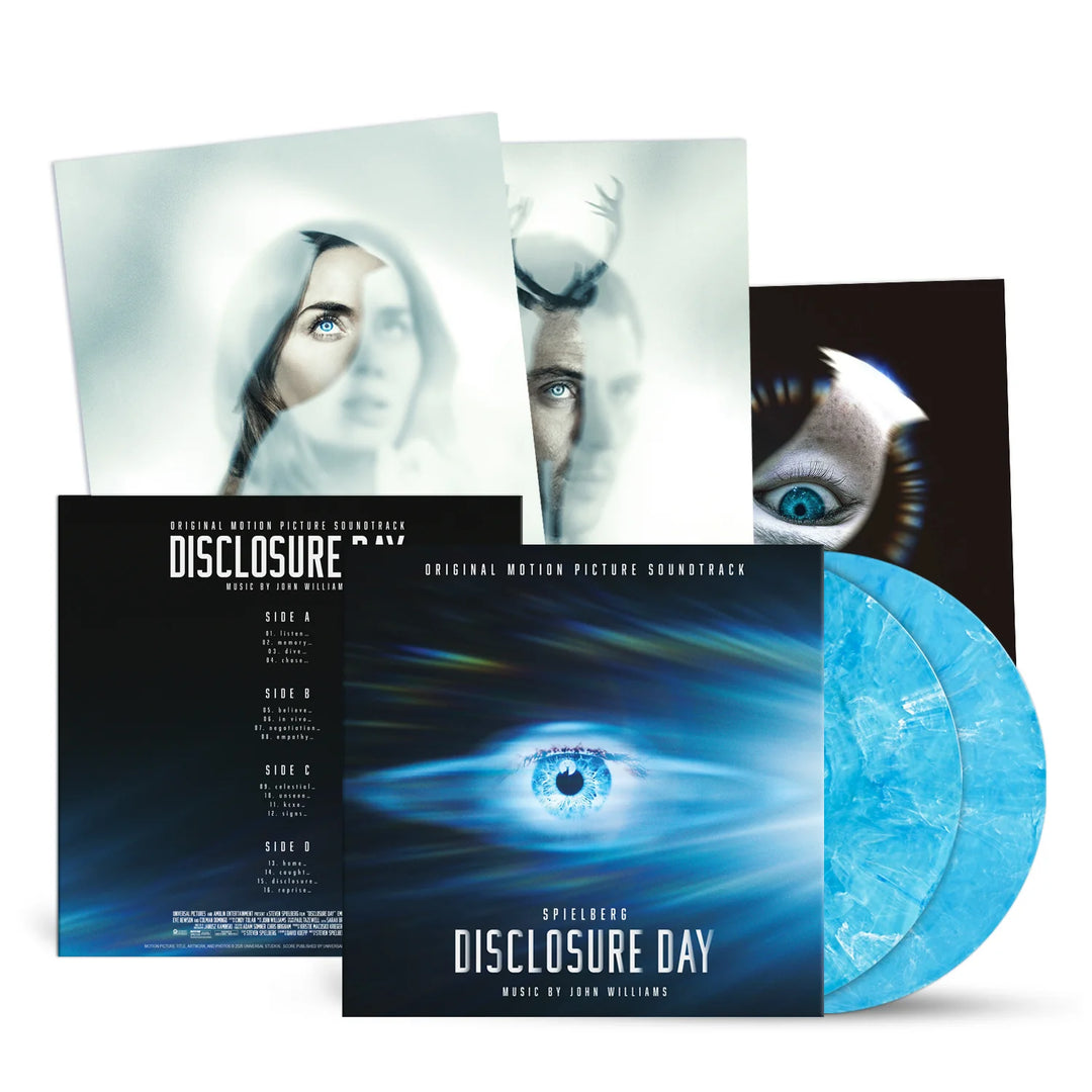 Disclosure Day OST – "Blue Iris" Colored Vinyl 2LP (PRE-ORDER)