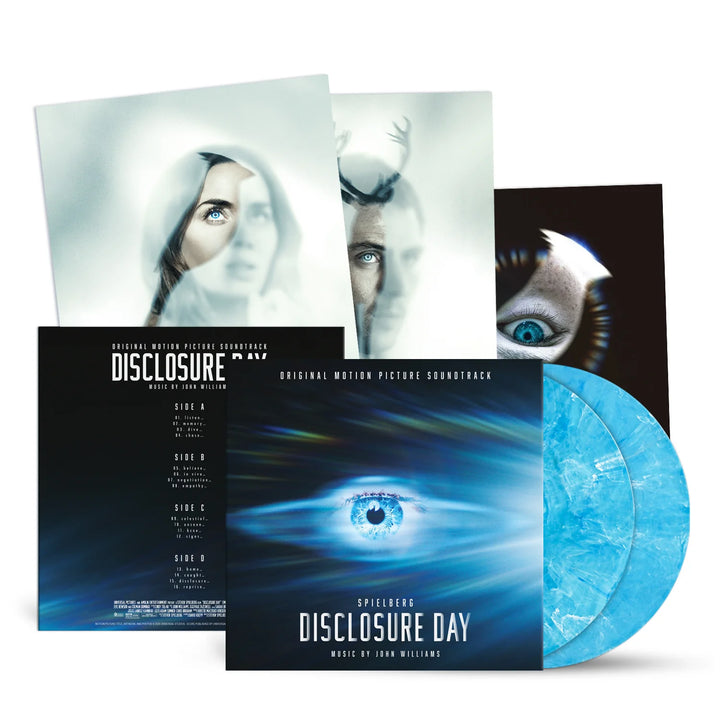 Disclosure Day OST – "Blue Iris" Colored Vinyl 2LP (PRE-ORDER)