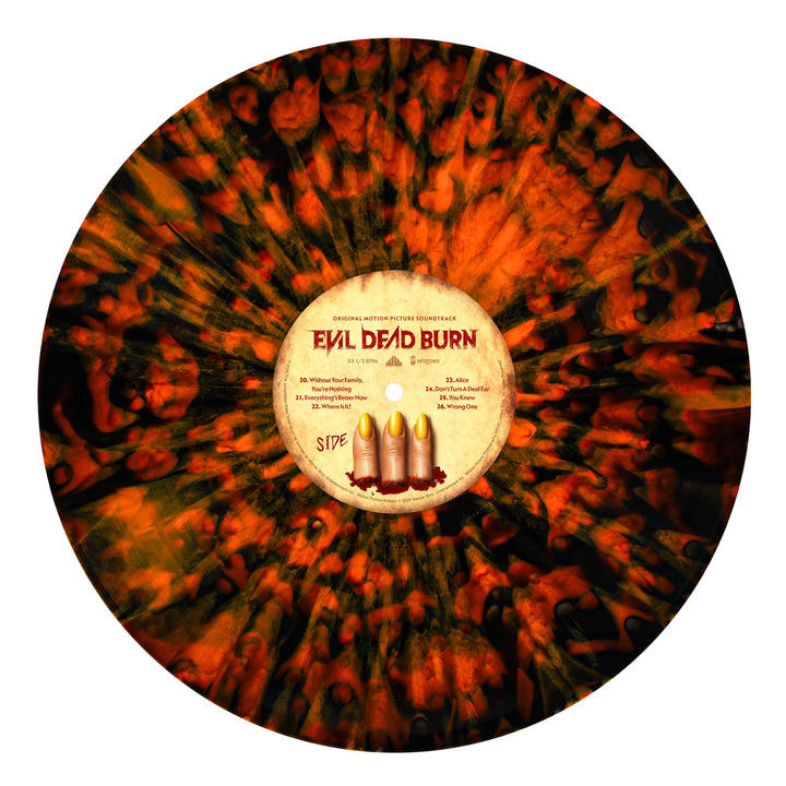 Evil Dead Burn OST – "Demonic Inferno" Colored Vinyl 2 LP (PRE-ORDER)