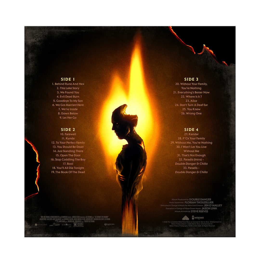 Evil Dead Burn OST – "Demonic Inferno" Colored Vinyl 2 LP (PRE-ORDER)