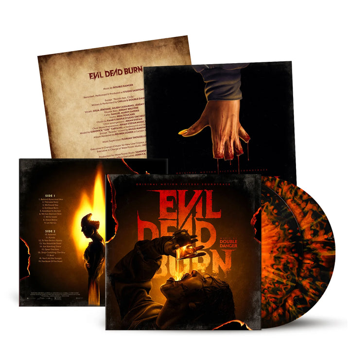 Evil Dead Burn OST – "Demonic Inferno" Colored Vinyl 2 LP (PRE-ORDER)