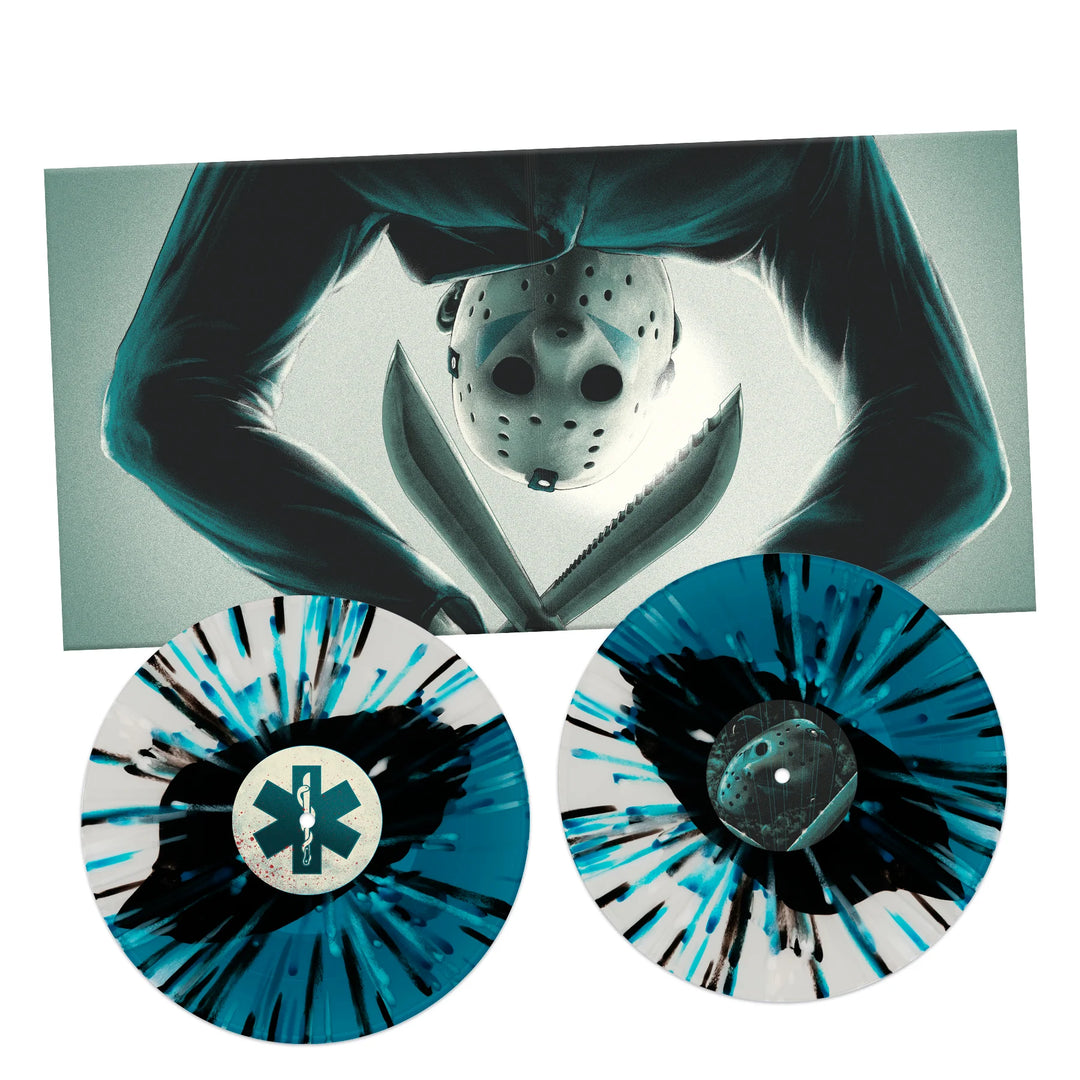 Friday the 13th Part V: A New Beginning – Tri-Color Split w/ Splatter Colored Vinyl 2 LP