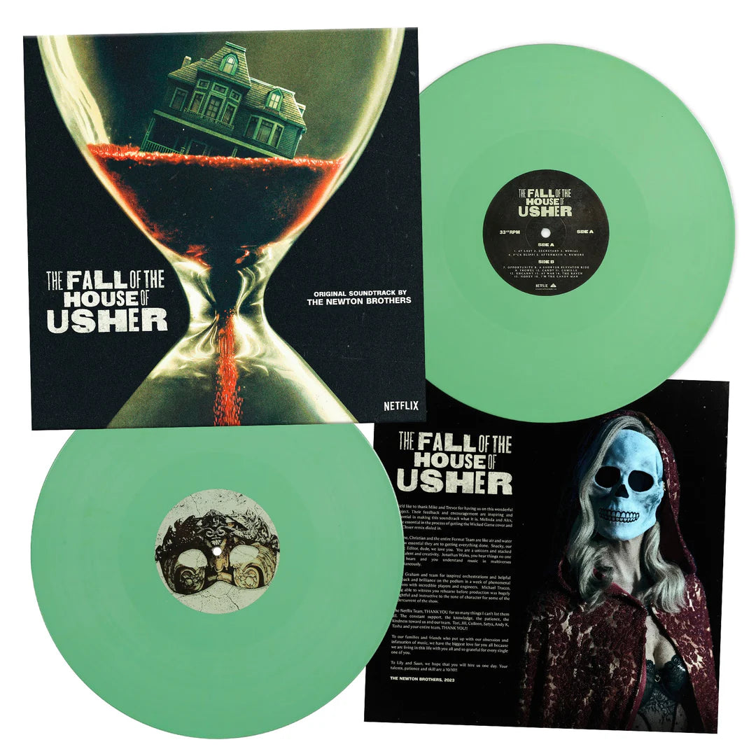 The Fall of the House of Usher OST – The Newton Brothers – "Seafoam Green" Vinyl 2 LP