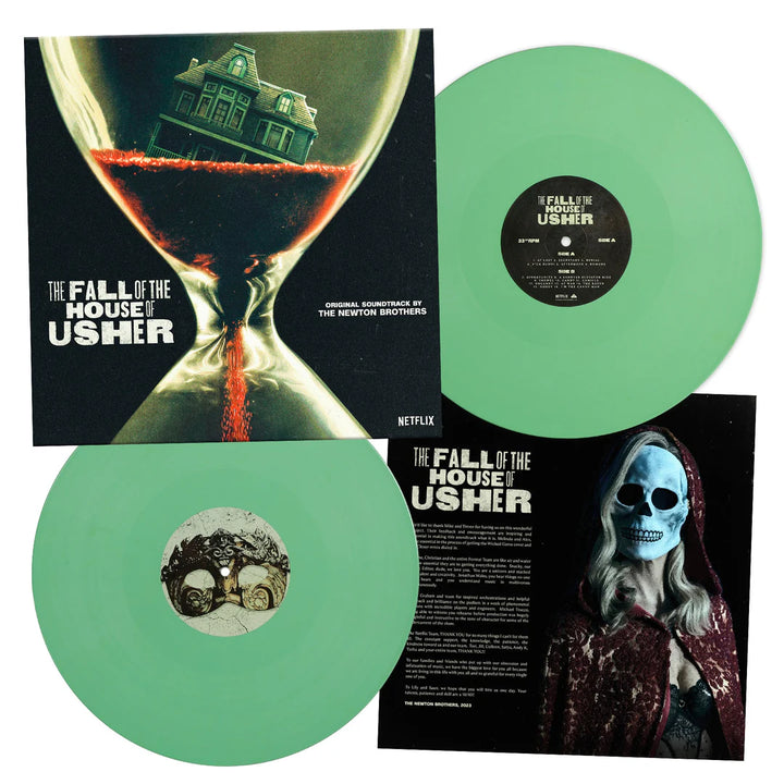 The Fall of the House of Usher OST – The Newton Brothers – "Seafoam Green" Vinyl 2 LP