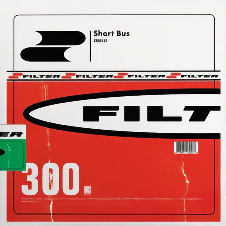 Filter – Short Bus – Indie Exclusive "Crimson Moon" Red Vinyl LP