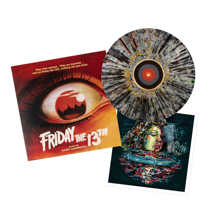 Friday the 13th OST – Harry Manfredini – Splatter Vinyl LP