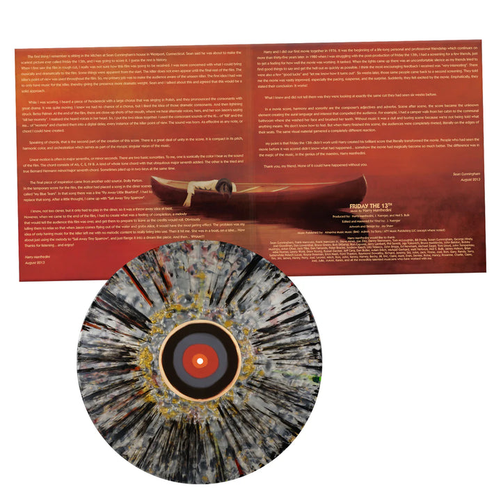 Friday the 13th OST – Harry Manfredini – Splatter Vinyl LP