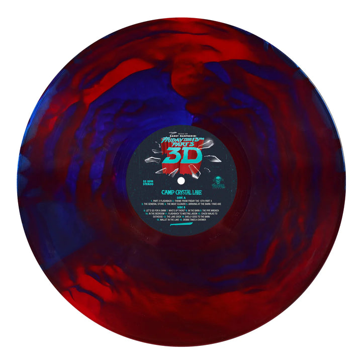 Friday the 13th Part 3 OST – Harry Manfredini – Colored Vinyl 2 LP