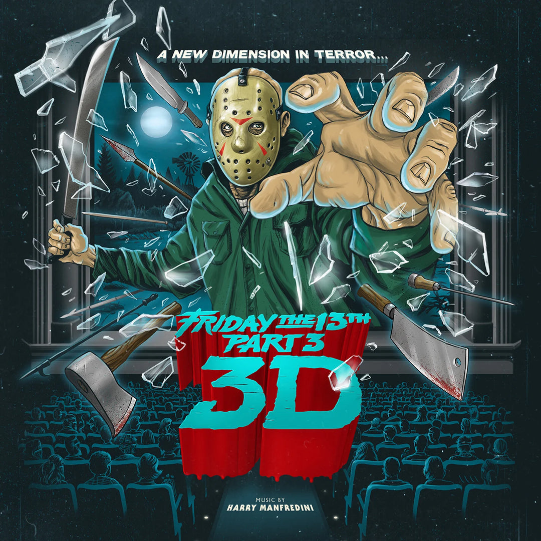 Friday the 13th Part 3 OST – Harry Manfredini – Colored Vinyl 2 LP