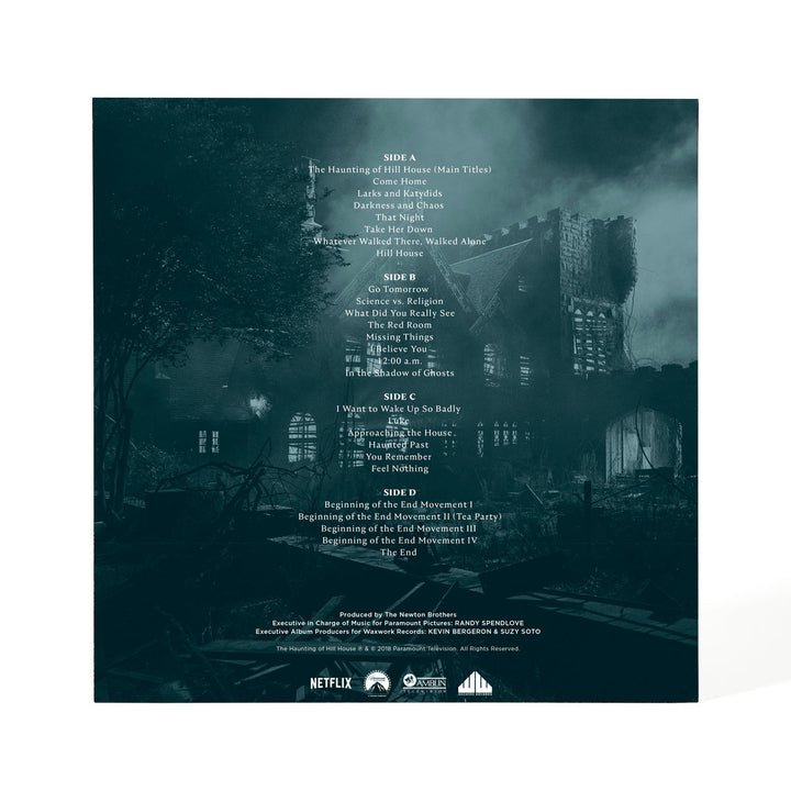 The Haunting of Hill House OST – Green, Blue & White Handpoured Colored Vinyl 2 LP
