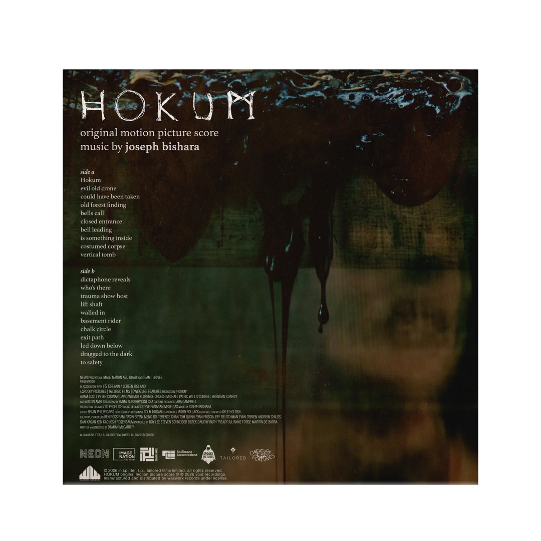 Hokum OST – "Honeymoon Suite" Pearlescent Blood-Red & Black Swirled Vinyl LP (PRE-ORDER)