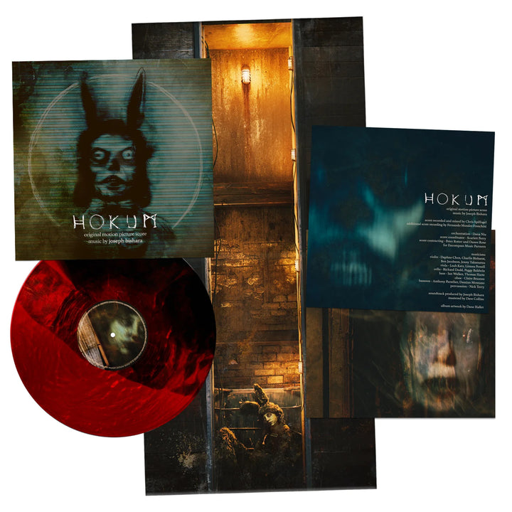 Hokum OST – "Honeymoon Suite" Pearlescent Blood-Red & Black Swirled Vinyl LP (PRE-ORDER)