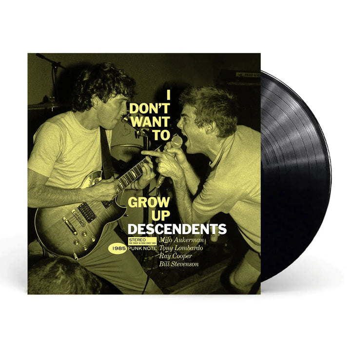Descendents – I Don't Wanna Grow Up – "Punk Note" Vinyl LP