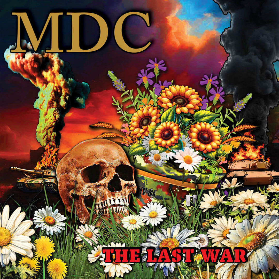 MDC – The Last War – Limited Edition Red Marble Vinyl LP