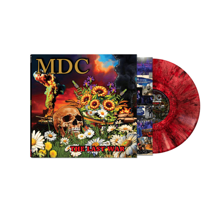 MDC – The Last War – Limited Edition Red Marble Vinyl LP