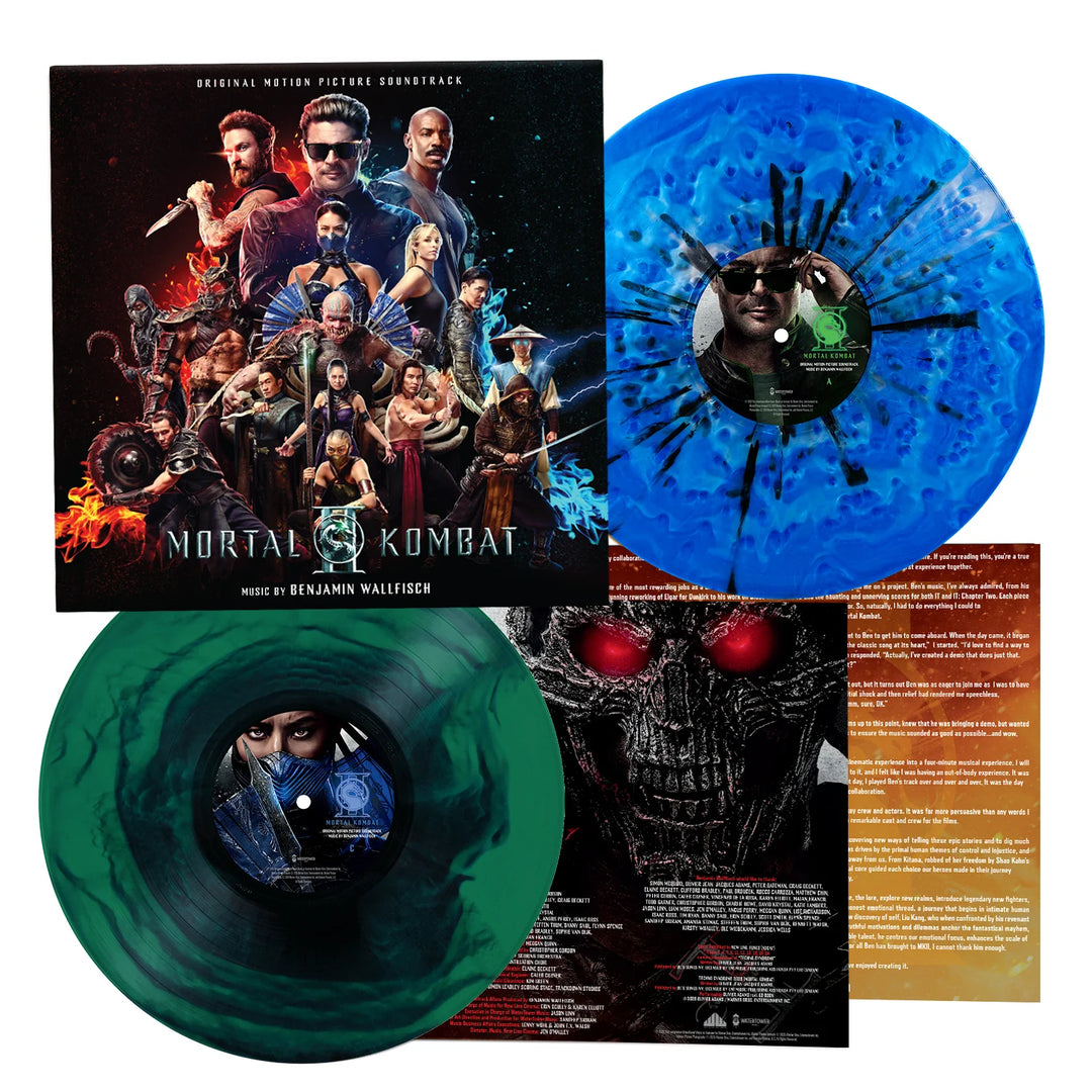 Mortal Kombat II OST – "Johnny Cage" and "Otherworld" Vinyl 2 LP