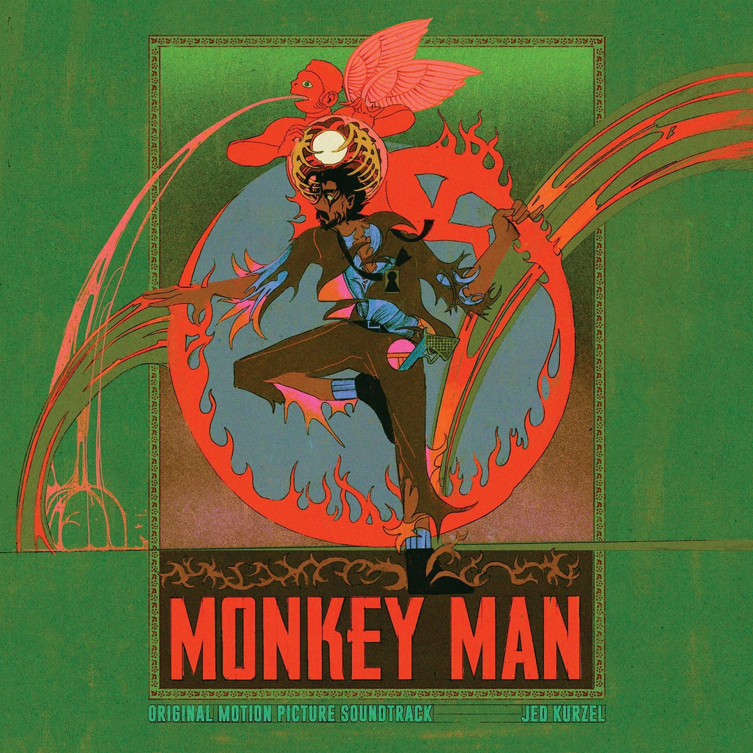 Monkey Man OST – Jed Kurzel – Colored Vinyl 2 LP