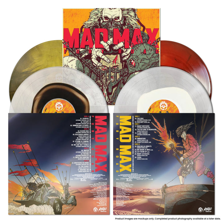 Mad Max : Fury Road OST – Mondo Deluxe Version 4 LP