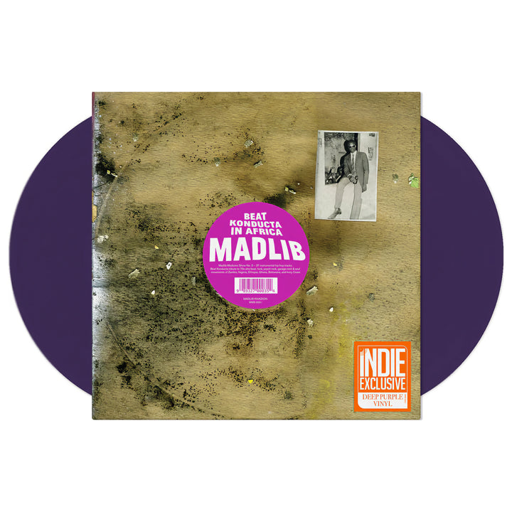 Madlib – Medicine Show No 3 - Beat Konducta In Africa – Indie Exclusive Purple Vinyl 2 LP